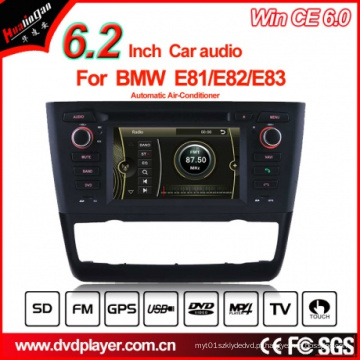 Windows CE carro GPS para BMW DVD Player E81 E82 E88 DVD Navegação Hualingan